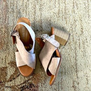 Summertime heel sandals
